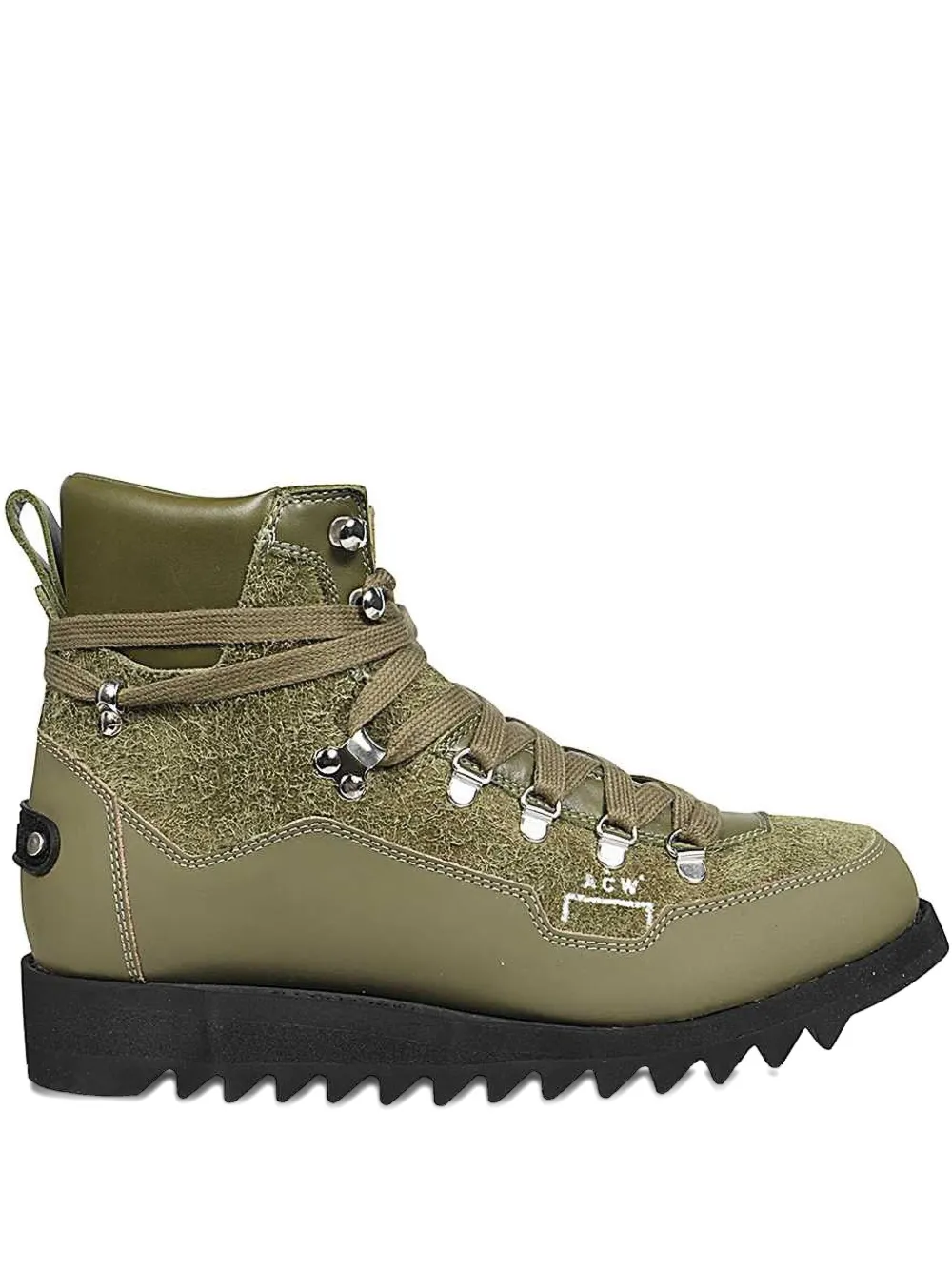 Горные походные ботинки со шнуровкой A-COLD-WALL*, зеленый 
Горные походные ботинки со шнуровкой A-COLD-WALL*, зеленый