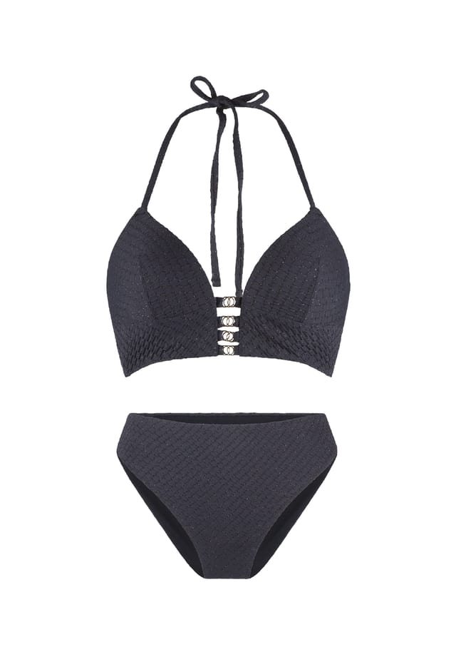 Комплект бикини с подкладкой треугольный Lingadore, черный
Комплект бикини с подкладкой треугольный Lingadore, черный