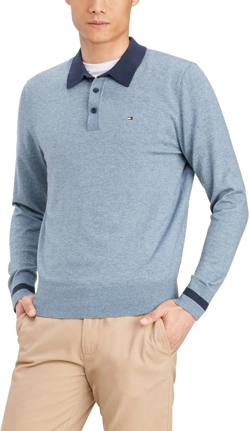 Tommy Hilfiger мужской длинный поло-свитер
Tommy Hilfiger мужской длинный поло-свитер