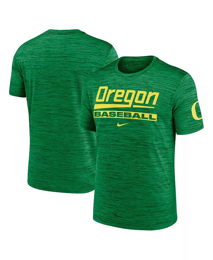 Мужская зеленая бейсбольная футболка Oregon Ducks Velocity Performance с надписью Wordmark Stack Nike
Мужская зеленая бейсбольная футболка Oregon Ducks Velocity Performance с надписью Wordmark Stack Nike