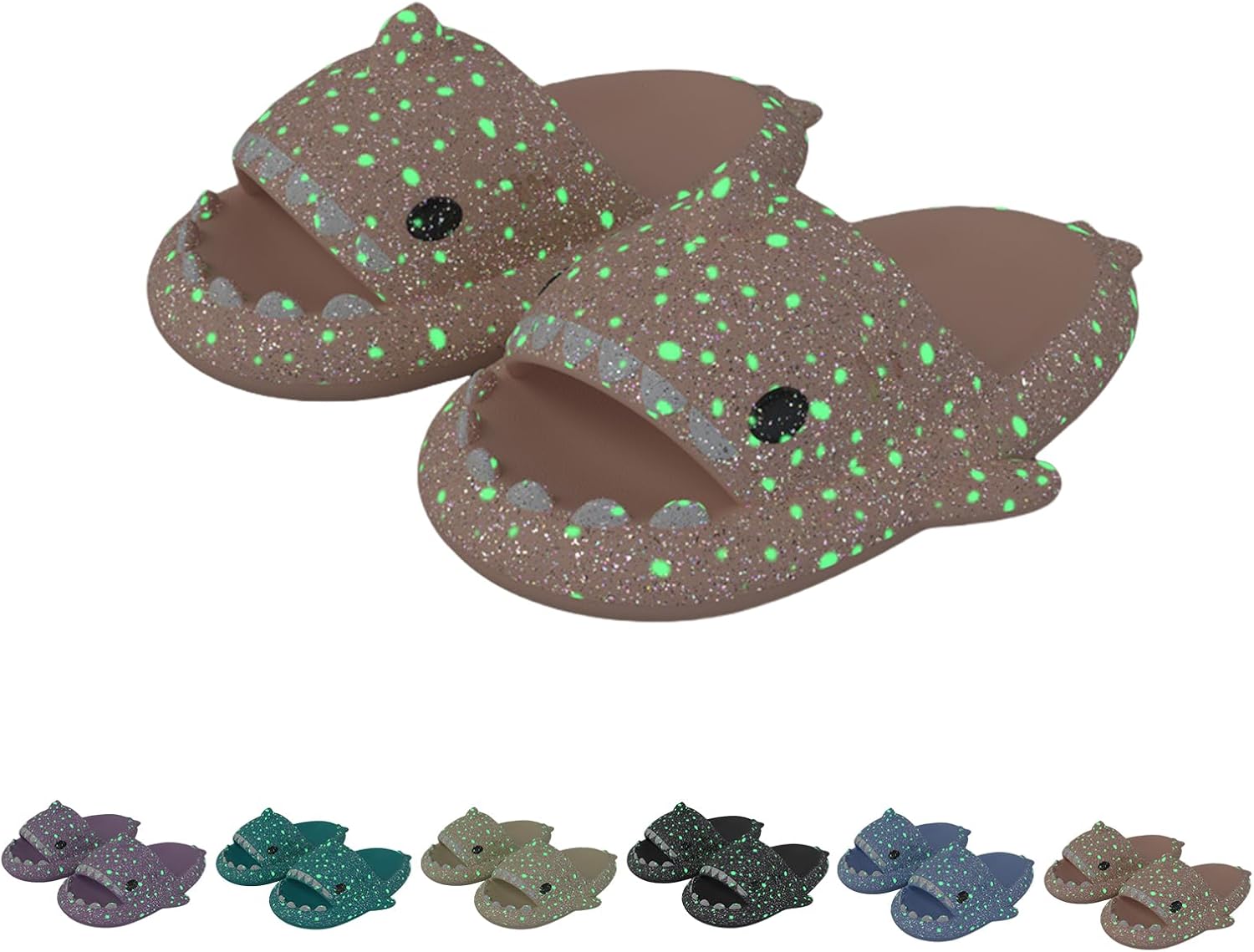 Рождественские тапочки с акулой, Хэллоуинские тапочки с акулой, 3D тапочки с акулой светящиеся в темноте, толстая подошва, противоскользящие, для мужчин и женщин Generic
Рождественские тапочки с акулой, Хэллоуинские тапочки с акулой, 3D тапочки с акулой светящиеся в темноте, толстая подошва, противоскользящие, для мужчин и женщин Generic