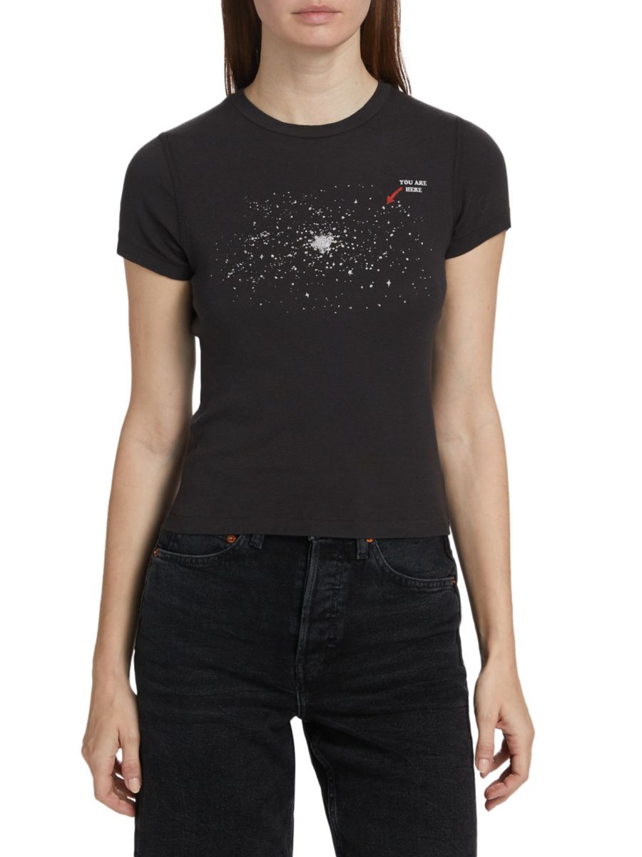 Футболка 90-х годов, украшенная стразами Re/done, цвет Washed Black
Футболка 90-х годов, украшенная стразами Re/done, цвет Washed Black