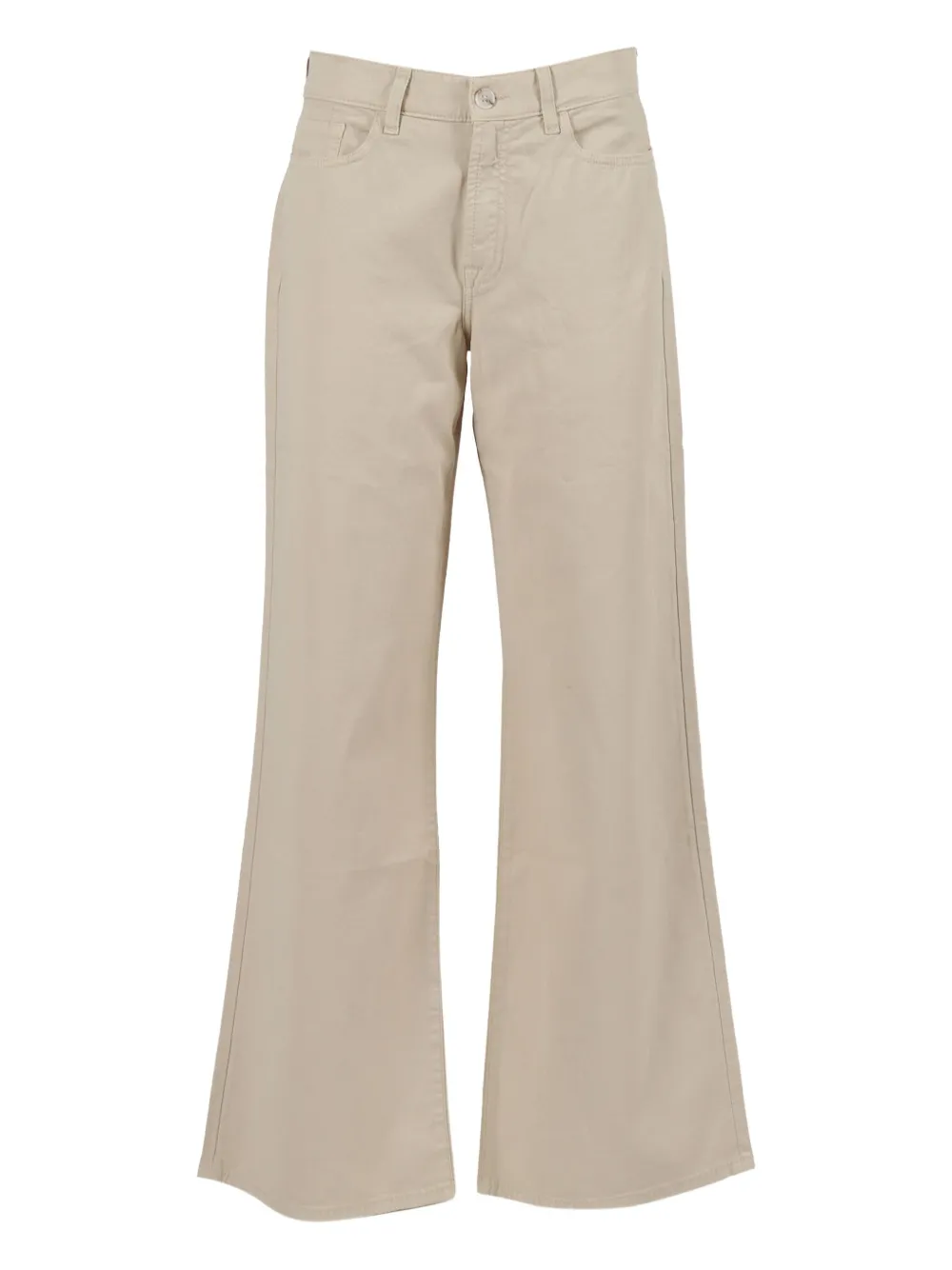 Джинсы-клеш из твила Lotta 7 For All Mankind, нейтральный
Джинсы-клеш из твила Lotta 7 For All Mankind, нейтральный