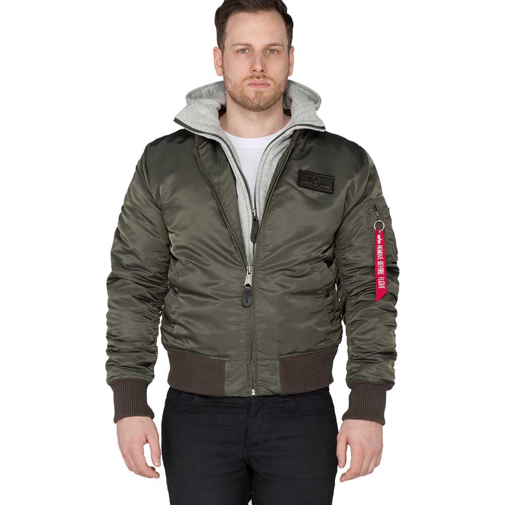 Куртка Alpha Industries MA-1 D-Tec, зеленый
Куртка Alpha Industries MA-1 D-Tec, зеленый