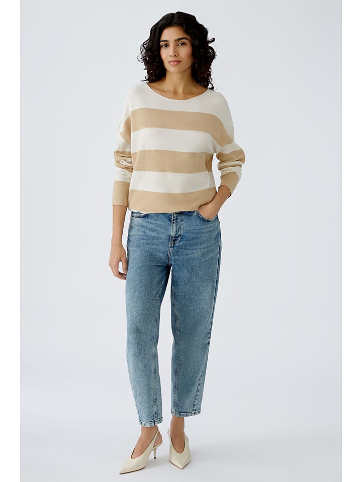 Свитер Oui, бежевый/кремовый
Свитер Oui, бежевый/кремовый