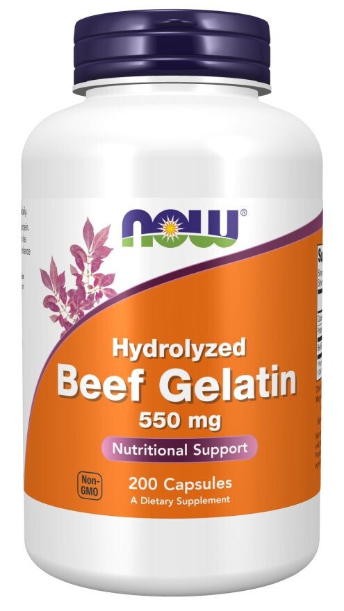 Говяжий желатин Now Foods Hydrolyzed Beef Gelatin, 550 мг, 200 капсул
Говяжий желатин Now Foods Hydrolyzed Beef Gelatin, 550 мг, 200 капсул