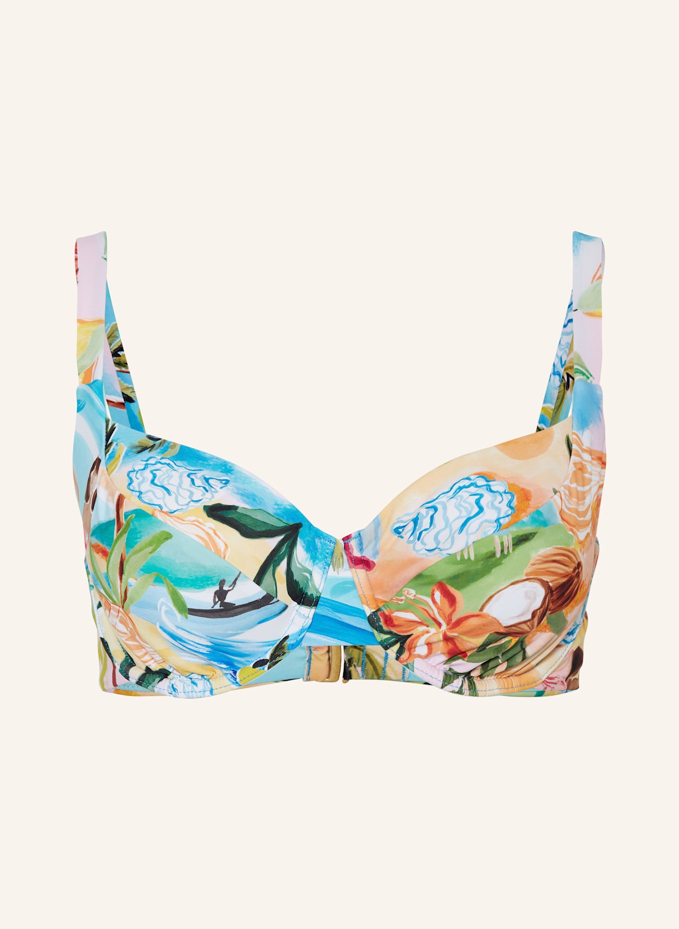 Верх бикини на косточках, южная часть Тихого океана Seafolly, мультиколор
Верх бикини на косточках, южная часть Тихого океана Seafolly, мультиколор