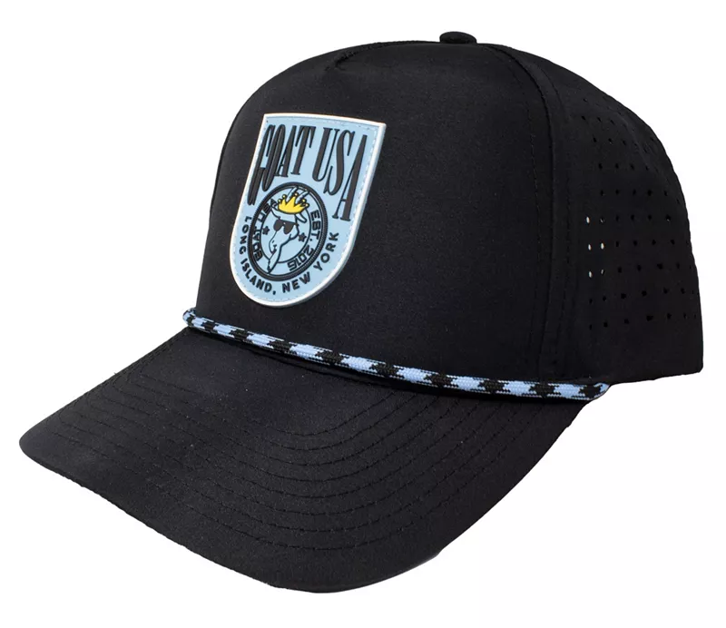 Спортивная кепка дальнобойщика GOAT USA, черный 
Спортивная кепка дальнобойщика GOAT USA, черный