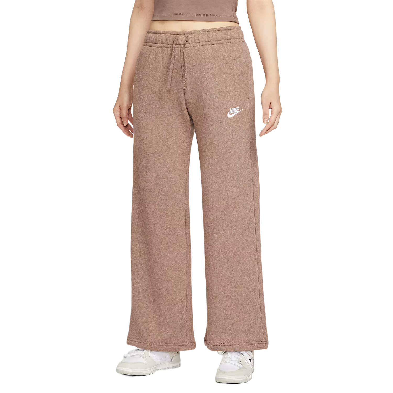 Спортивная одежда Club Fleece женские брюки спортивные широкие мид-райз Nike, коричневый
Спортивная одежда Club Fleece женские брюки спортивные широкие мид-райз Nike, коричневый