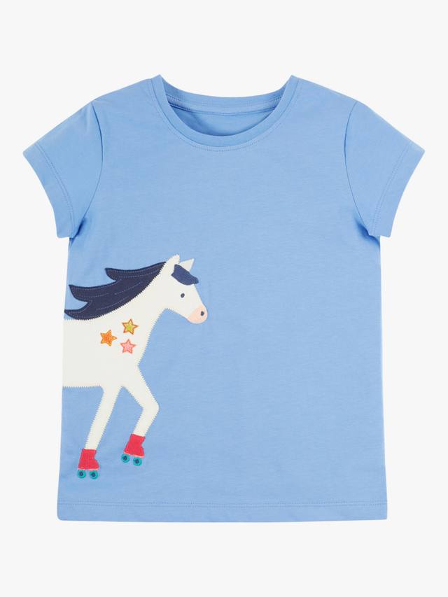 Детская футболка из чистого органического хлопка с аппликацией elise horse Frugi, цвет Cornflower/Horse
Детская футболка из чистого органического хлопка с аппликацией elise horse Frugi, цвет Cornflower/Horse