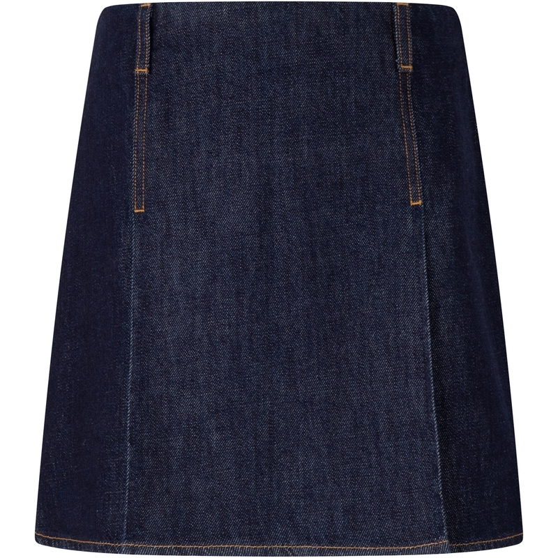 Tommy Hilfiger Джинсовая короткая юбка для женщин темно-синий деним
Tommy Hilfiger Джинсовая короткая юбка для женщин темно-синий деним