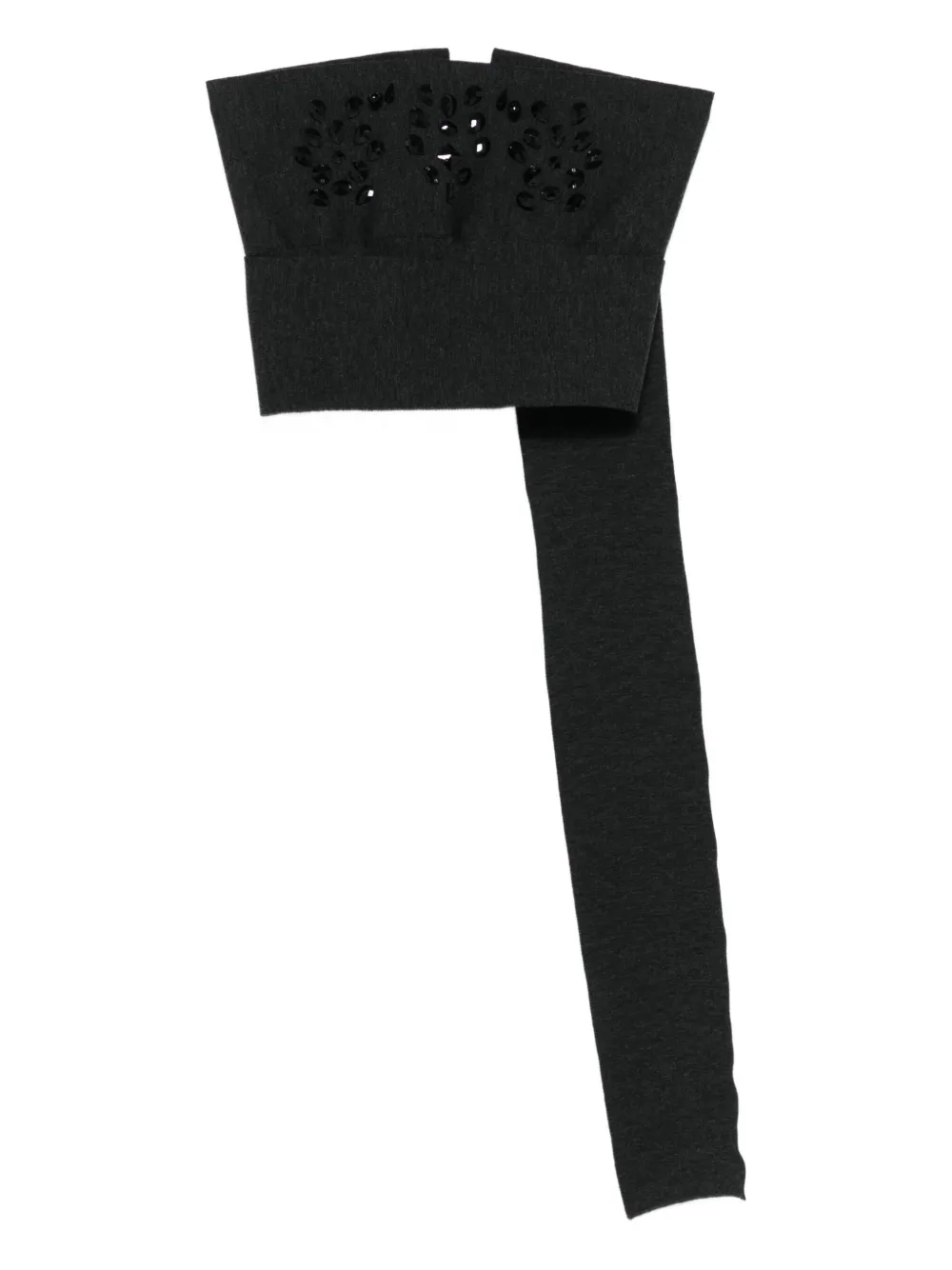 Декорированный шерстяной топ Alberta Ferretti, серый
Декорированный шерстяной топ Alberta Ferretti, серый