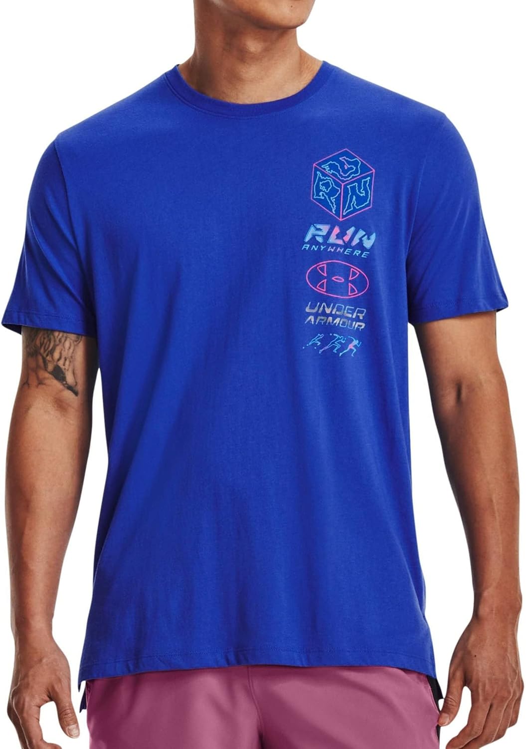 Under Armour - мужская футболка Run Anywhere V2, Blue, Синий, Under Armour - мужская футболка Run Anywhere V2, Blue
Under Armour - мужская футболка Run Anywhere V2, Blue, Синий, Under Armour - мужская футболка Run Anywhere V2, Blue