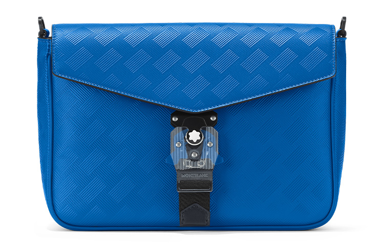 Кожаная наплечная сумка через плечо мужская синяя MONTBLANC
Кожаная наплечная сумка через плечо мужская синяя MONTBLANC