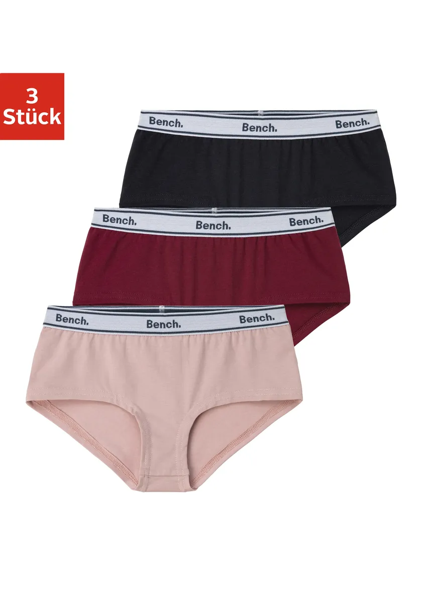 Bench Трусики (упаковка, 3 шт.), с тканым поясом с логотипом, синий
Bench Трусики (упаковка, 3 шт.), с тканым поясом с логотипом, синий