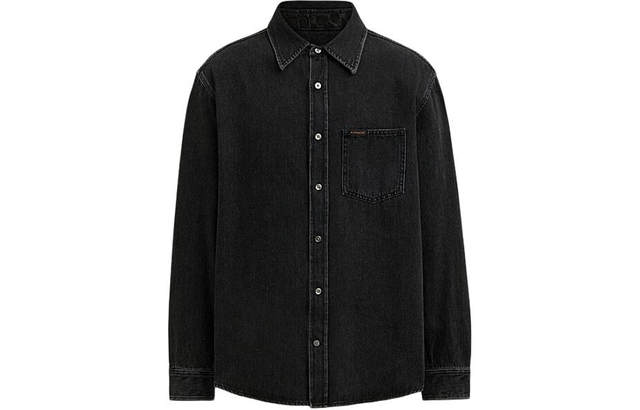 Мужская рубашка COACH, цвет Black
Мужская рубашка COACH, цвет Black
