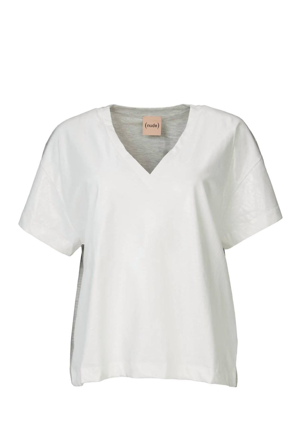 Футболка бело-серая Nude
Футболка бело-серая Nude