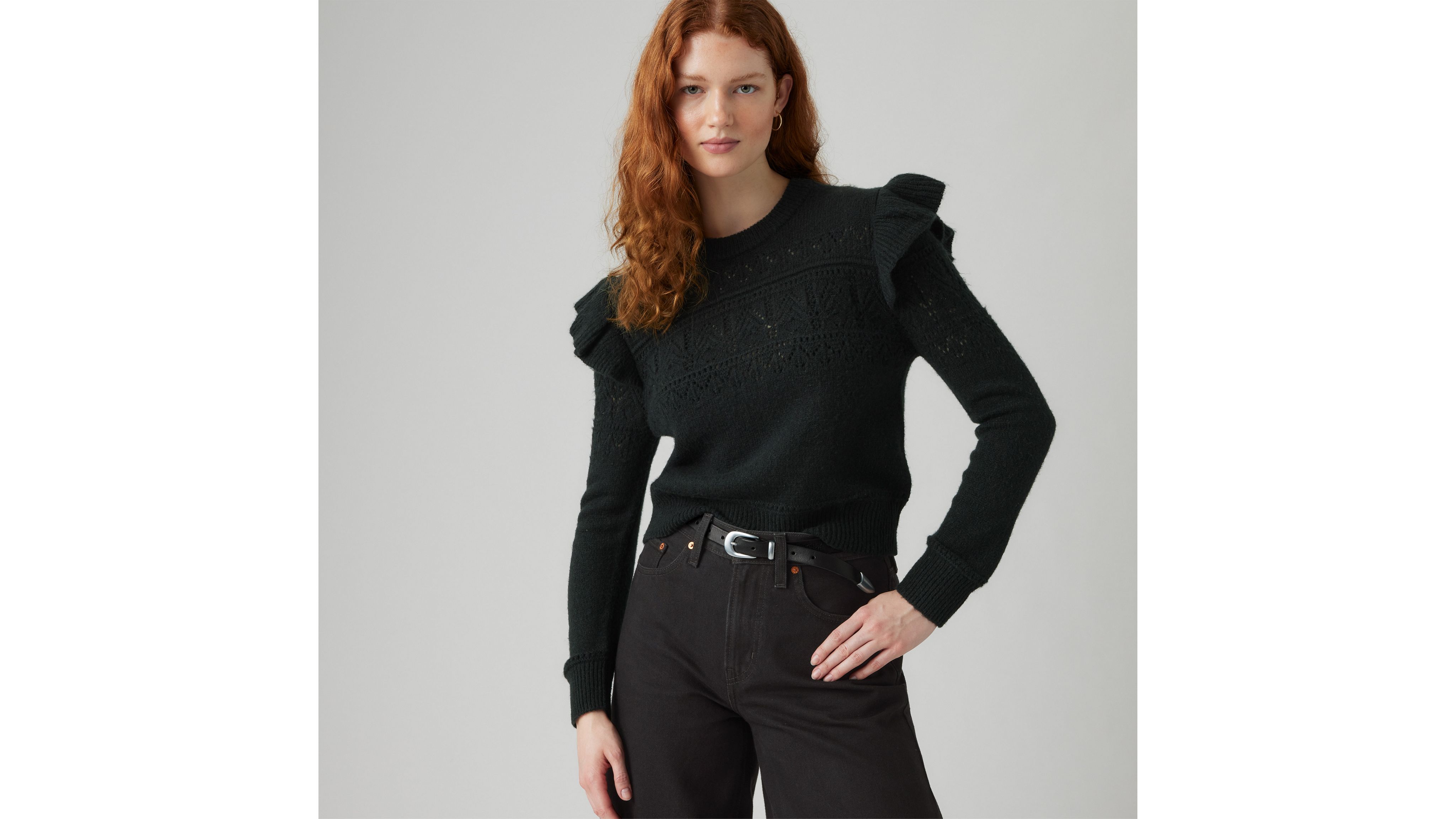 Свитер Shane с рукавами-крылышками Levi's, Anthracite Night - Black
Свитер Shane с рукавами-крылышками Levi's, Anthracite Night - Black