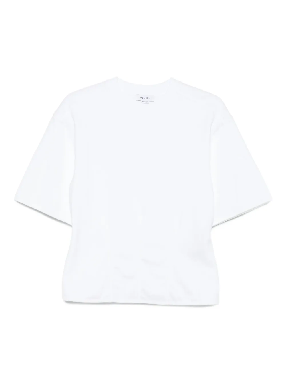 Футболка с круглым вырезом Alexander McQueen, белый
Футболка с круглым вырезом Alexander McQueen, белый