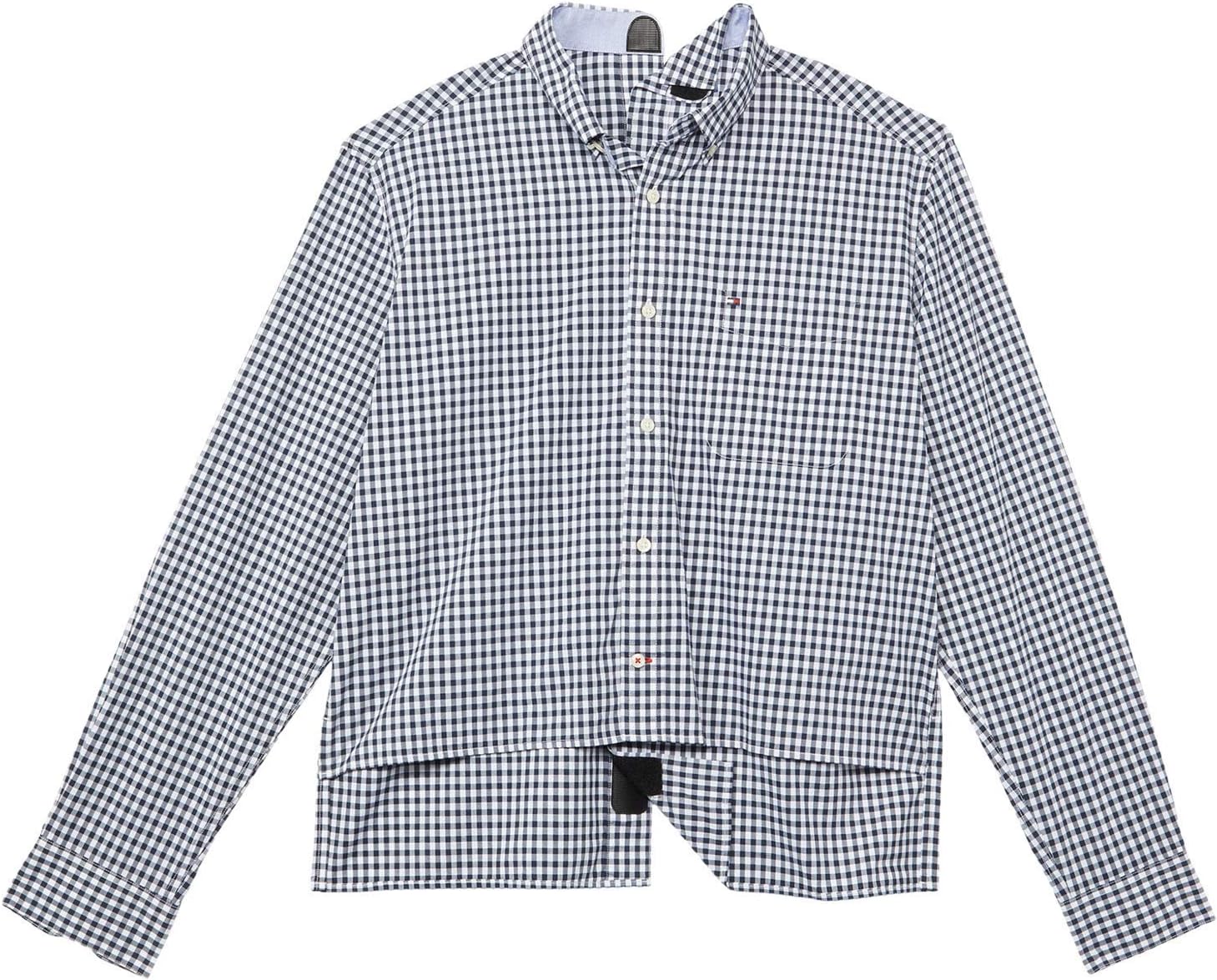 Мужская адаптивная рубашка Tommy Hilfiger с застежкой на пуговицы и фирменной застежкой-липучкой по центру спины, Sky Captain
Мужская адаптивная рубашка Tommy Hilfiger с застежкой на пуговицы и фирменной застежкой-липучкой по центру спины, Sky Captain