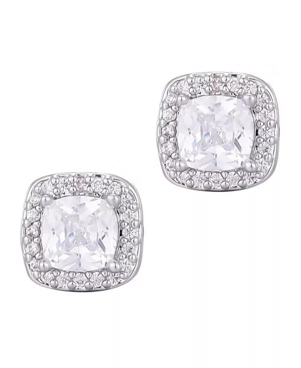 Серьги-Гвоздики с ореолом из посеребренного кубического циркония Adornia, silver
Серьги-Гвоздики с ореолом из посеребренного кубического циркония Adornia, silver