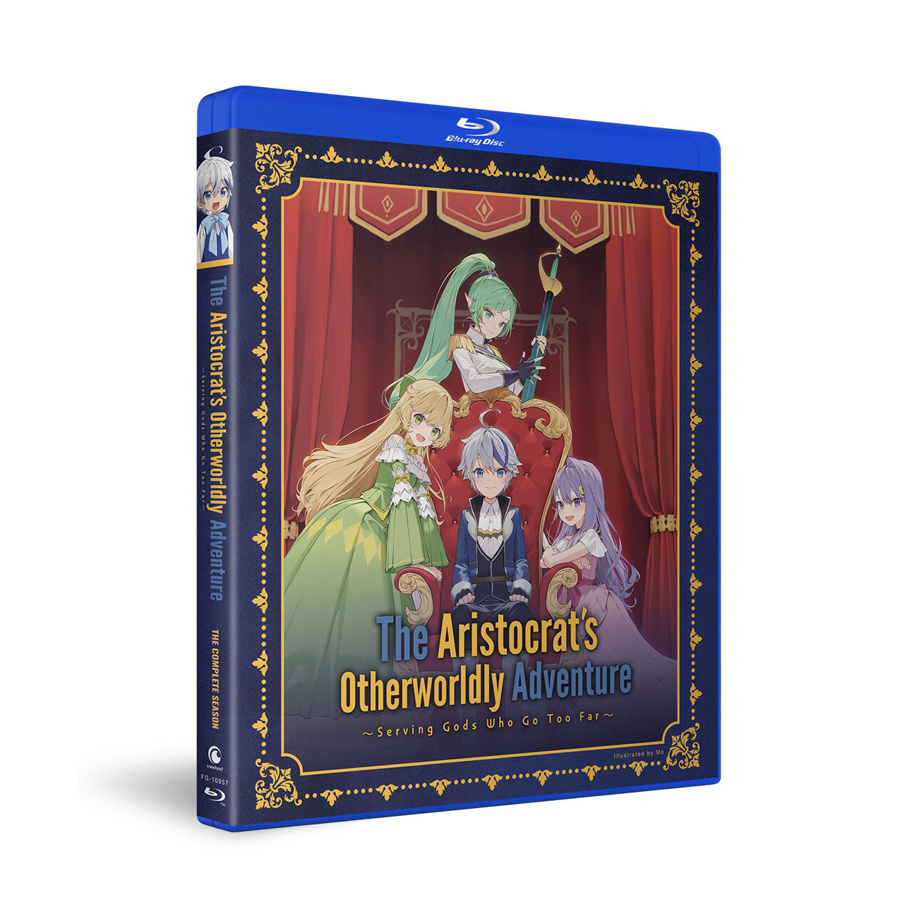 Blu-Ray диск The Aristocrat's Otherworldly Adventure: Serving Gods Who Go Too Far - The Complete Season - Blu-ray
Blu-Ray диск The Aristocrat's Otherworldly Adventure: Serving Gods Who Go Too Far - The Complete Season - Blu-ray