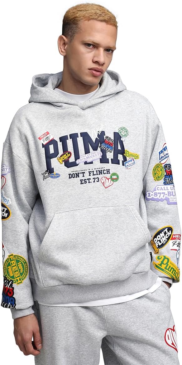 Мужская толстовка с капюшоном PUMA Hoops Hoopline 632827, светло-серый
Мужская толстовка с капюшоном PUMA Hoops Hoopline 632827, светло-серый