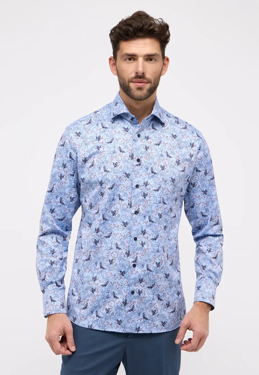 Рубашка Eterna с длинными рукавами "MODERN FIT", синий
Рубашка Eterna с длинными рукавами "MODERN FIT", синий