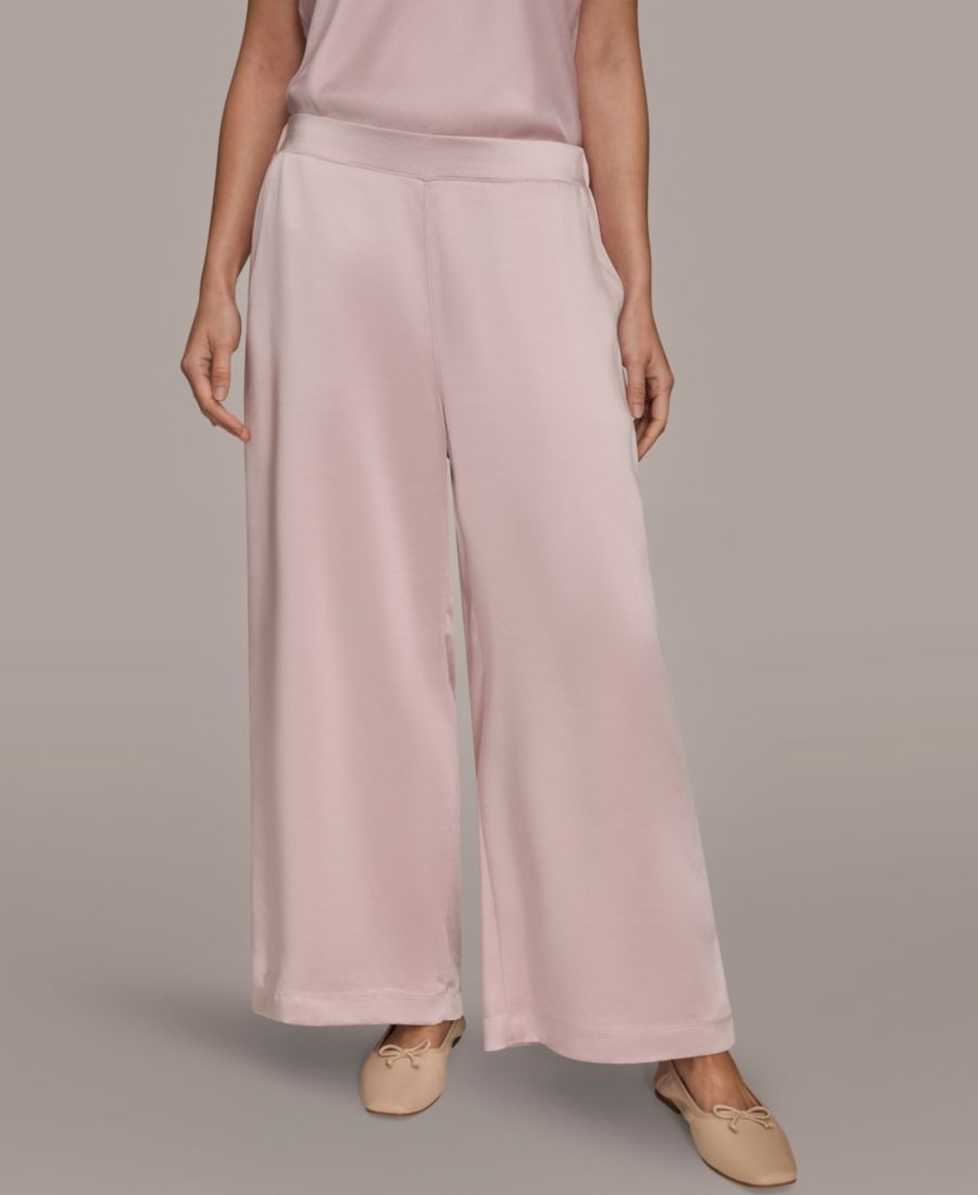 Женские атласные брюки без шнурков Donna Karan Weekend, Pink Wisteria
Женские атласные брюки без шнурков Donna Karan Weekend, Pink Wisteria