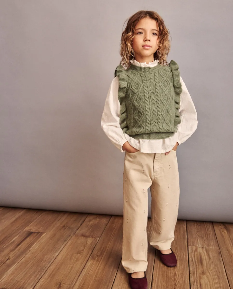 Детский fantasy жилет с лурексными завязками Coconut El Corte Inglés, зеленый
Детский fantasy жилет с лурексными завязками Coconut El Corte Inglés, зеленый