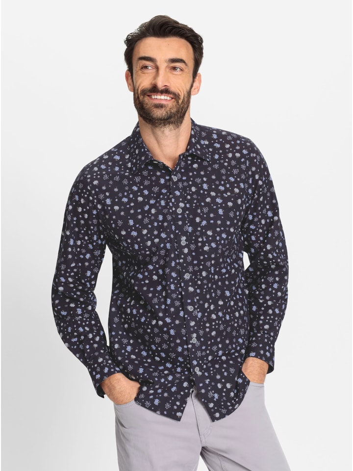 Рубашка с длинными рукавами и темно-синим принтом WITT WEIDEN
Рубашка с длинными рукавами и темно-синим принтом WITT WEIDEN