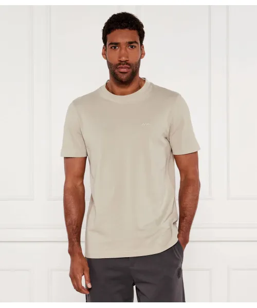 Футболка Тэдди Regular fit Boss Green, бежевый 
Футболка Тэдди Regular fit Boss Green, бежевый