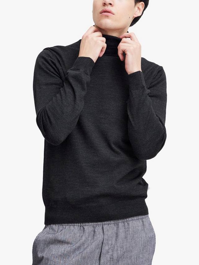 Свитер с воротником-водолазкой Konrad из смесовой мериносовой шерсти Casual Friday, Dark Grey Melange
Свитер с воротником-водолазкой Konrad из смесовой мериносовой шерсти Casual Friday, Dark Grey Melange