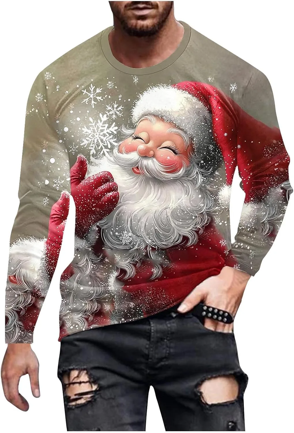 Футболка с принтом для мужчин, Long Sleeve, Holiday Christmas
Футболка с принтом для мужчин, Long Sleeve, Holiday Christmas