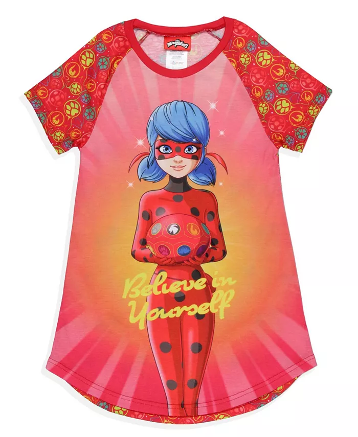 Пижама-реглан с короткими рукавами «Девочки чудес: Истории о божьей коровке и коте Нуаре» Miraculous Tales of Ladybug, красный
Пижама-реглан с короткими рукавами «Девочки чудес: Истории о божьей коровке и коте Нуаре» Miraculous Tales of Ladybug, красный