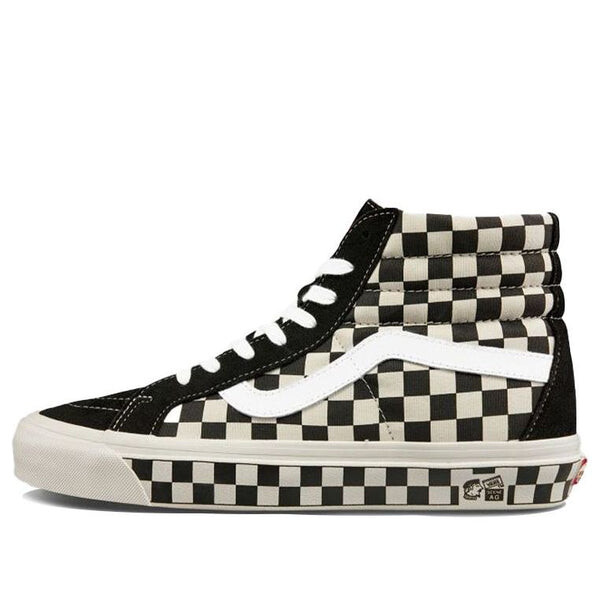 Кроссовки sk8-hi 38 dx 'anaheim factory - checker combo' Vans, черный
Кроссовки sk8-hi 38 dx 'anaheim factory - checker combo' Vans, черный