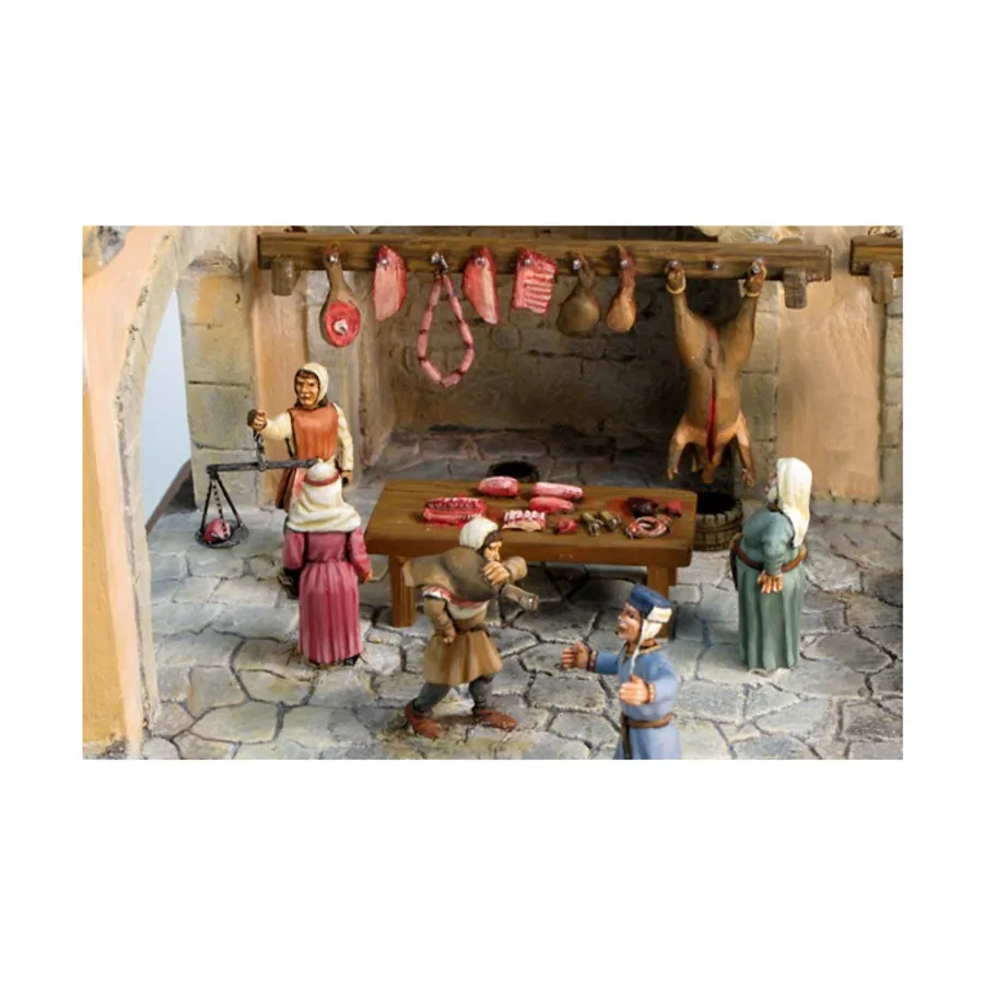 Средневековый продавец свинины, Historical Miniatures - Diorama Kits (28mm) (Mirliton SG)
Средневековый продавец свинины, Historical Miniatures - Diorama Kits (28mm) (Mirliton SG)