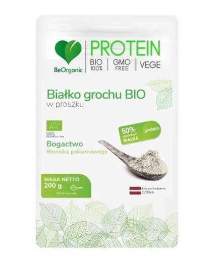 BeOrganic BIO гороховый протеиновый порошок 200 г
BeOrganic BIO гороховый протеиновый порошок 200 г