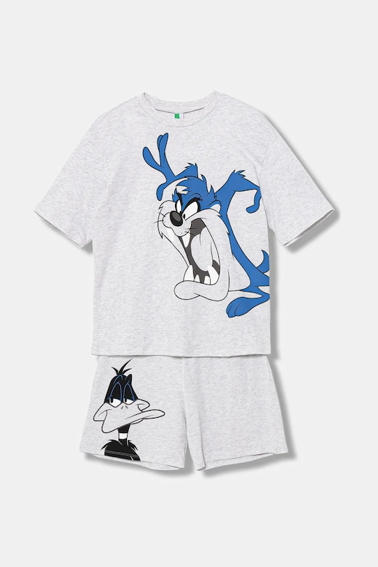 Детская хлопковая пижама United Colors Of Benetton, серый
Детская хлопковая пижама United Colors Of Benetton, серый