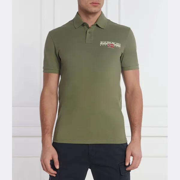 Рубашка-Поло стандартного кроя e aylmer Napapijri, зеленый
Рубашка-Поло стандартного кроя e aylmer Napapijri, зеленый