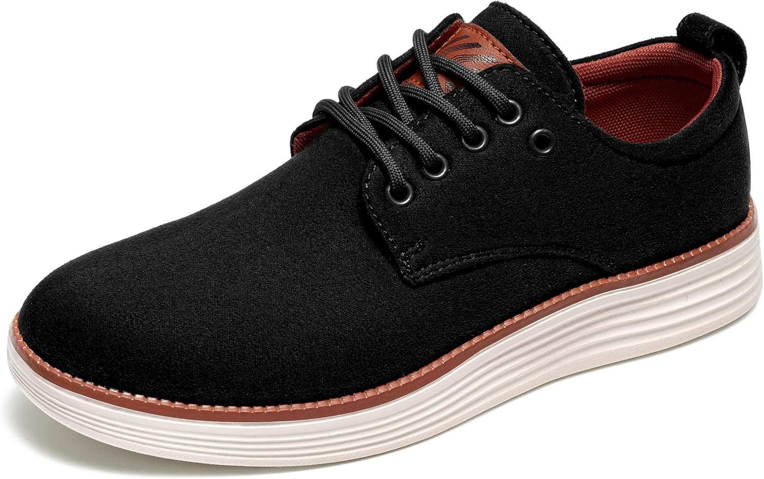 Мужские оксфорды: удобные классические деловые туфли на шнуровке для работы, офиса, свадьбы, прогулок и вождения Larwen, черный
Мужские оксфорды: удобные классические деловые туфли на шнуровке для работы, офиса, свадьбы, прогулок и вождения Larwen, черный