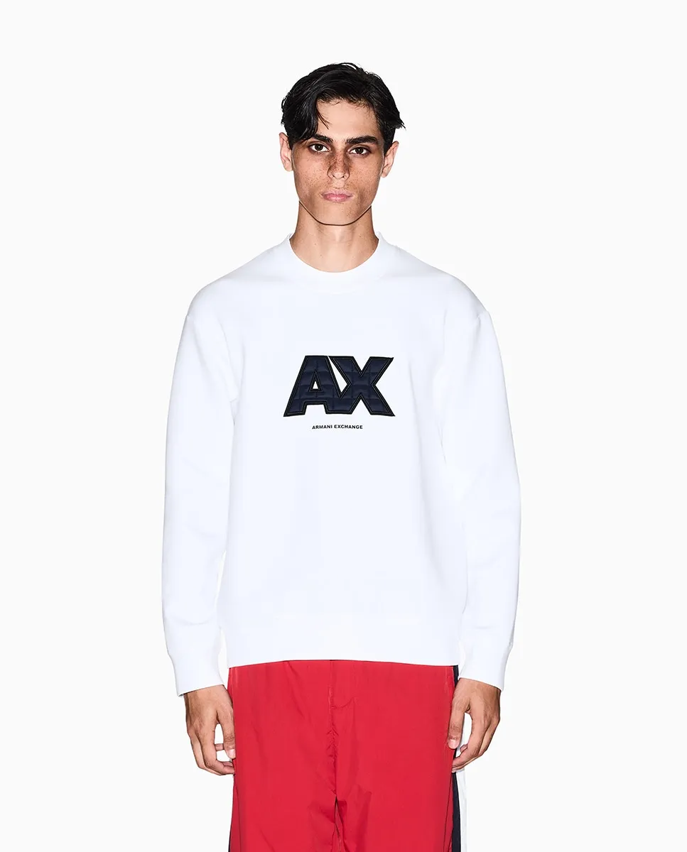 Мужская толстовка с логотипом, стеганая, с круглым вырезом Armani Exchange, светло-бежевый
Мужская толстовка с логотипом, стеганая, с круглым вырезом Armani Exchange, светло-бежевый