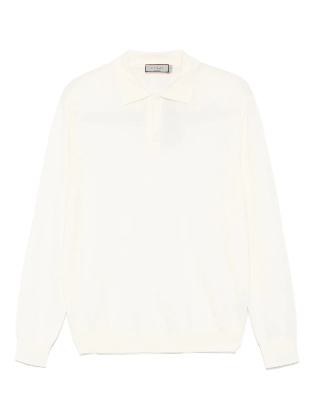 Рубашка поло с длинными рукавами Canali, белый
Рубашка поло с длинными рукавами Canali, белый