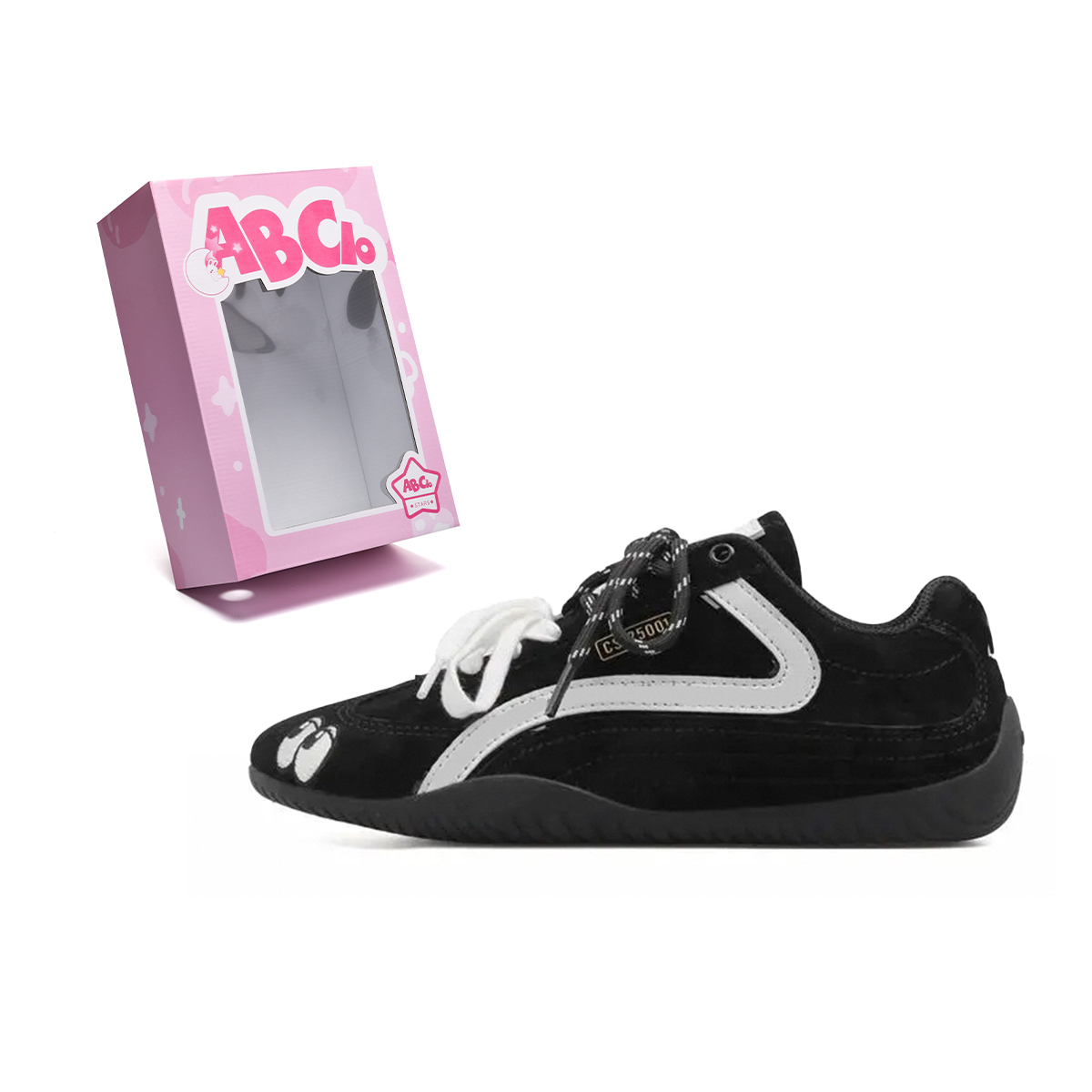 ABCIO Скользоустойчивые износостойкие низкие повседневные кроссовки Unisex Black Eyes с увеличенной высотой покрытия, цвет Black Eyes
ABCIO Скользоустойчивые износостойкие низкие повседневные кроссовки Unisex Black Eyes с увеличенной высотой покрытия, цвет Black Eyes