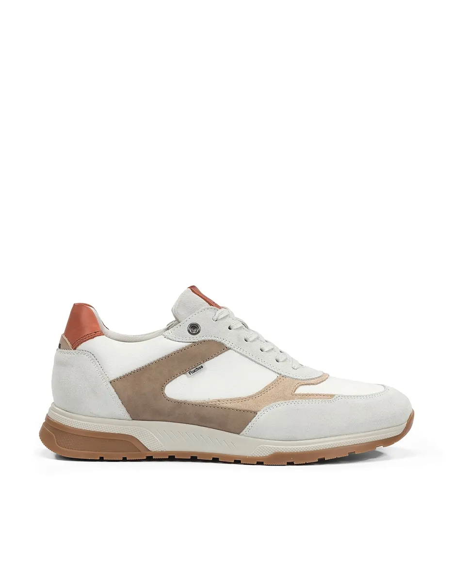 Мужские спортивные кроссовки из кожи Fluchos, белый
Мужские спортивные кроссовки из кожи Fluchos, белый