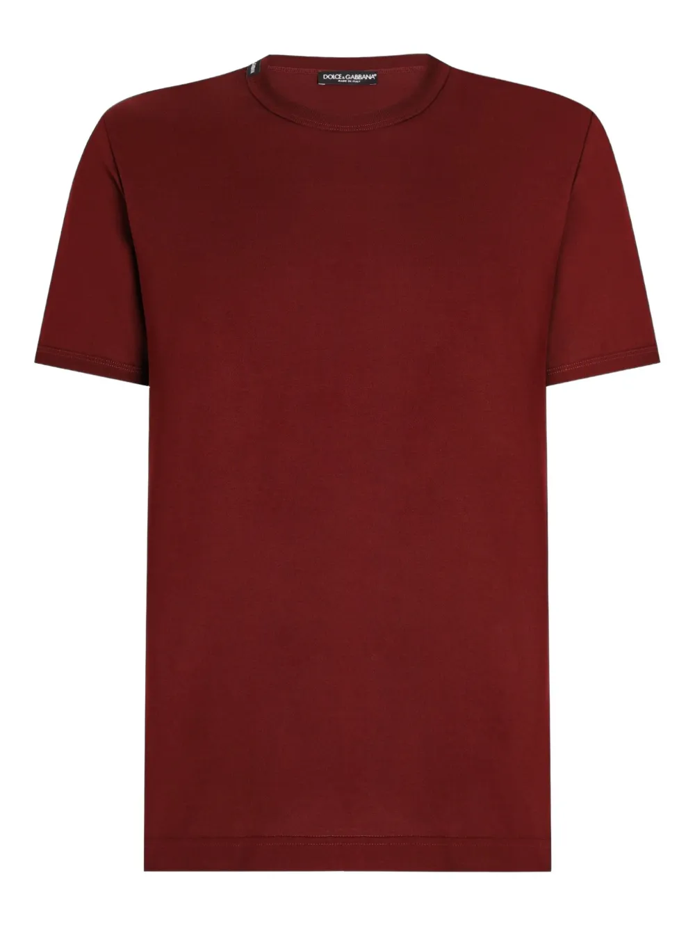 Футболка с круглым вырезом и логотипом DOLCE & GABBANA, красный
Футболка с круглым вырезом и логотипом DOLCE & GABBANA, красный