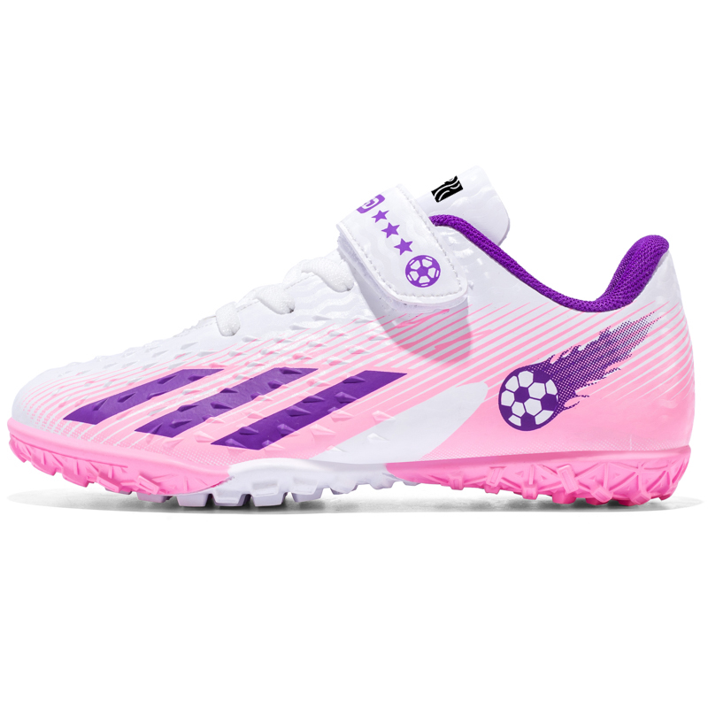 Футбольные бутсы детские, с низким верхом, противоскользящие, с амортизацией от ударов и ударов, устойчивые к истиранию SAINT WATERS, белый/розовый
Футбольные бутсы детские, с низким верхом, противоскользящие, с амортизацией от ударов и ударов, устойчивые к истиранию SAINT WATERS, белый/розовый