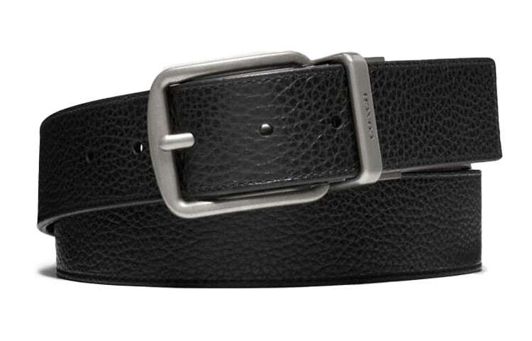 Мужской кожаный ремень COACH, Черный
Мужской кожаный ремень COACH, Черный