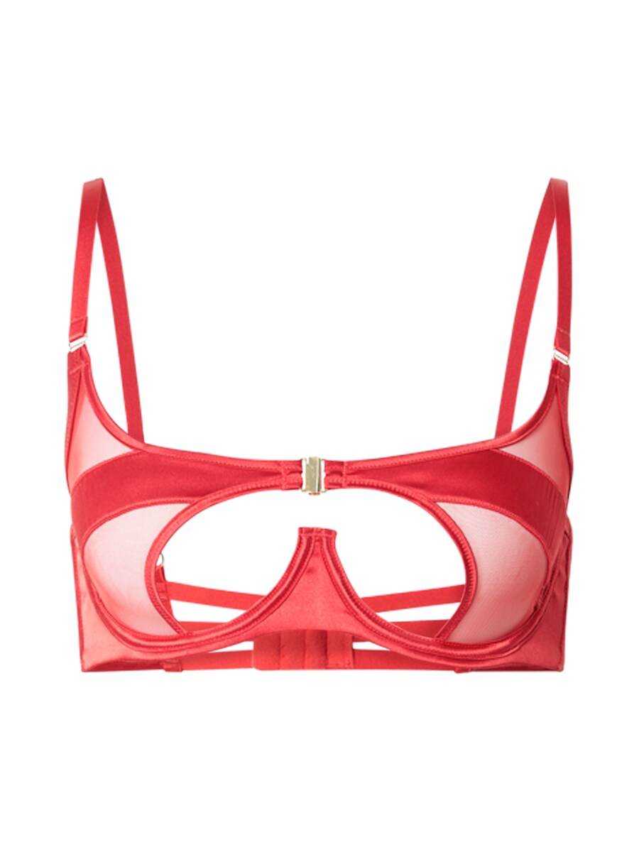 Бюстгальтер-бралетт Hunkemöller Vienna, красный 
Бюстгальтер-бралетт Hunkemöller Vienna, красный