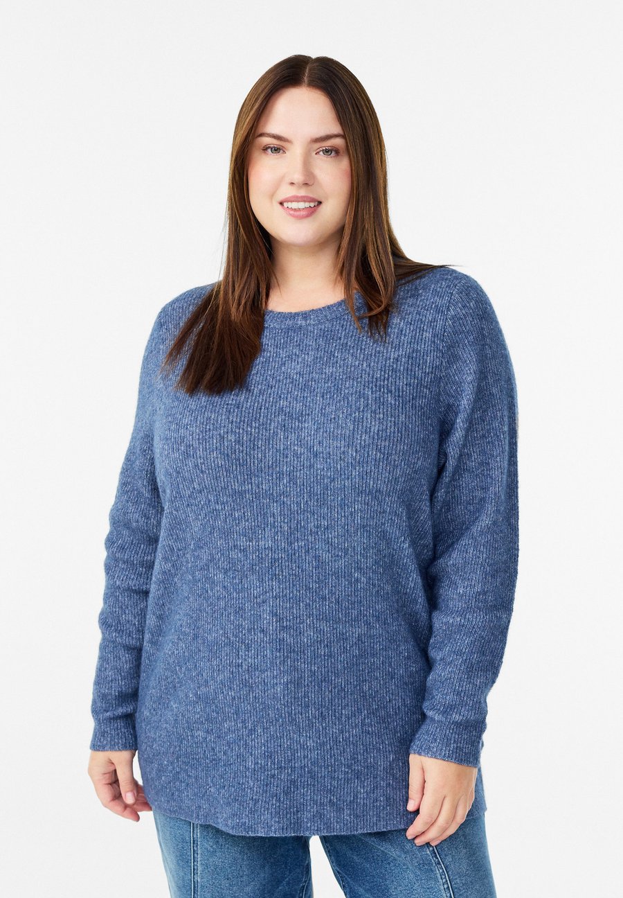 Джемпер Zizzi Jumper, Bering Sea Melange/Mottled Blue
Джемпер Zizzi Jumper, Bering Sea Melange/Mottled Blue